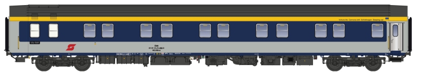 L.S. Models LS47080 - H0 - Schlafwagen T2S, ÖBB, Ep. IV